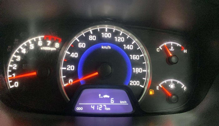 2017 Hyundai Grand i10 SPORTZ 1.2 KAPPA VTVT, Petrol, Manual, 4,112 km, Odometer Image