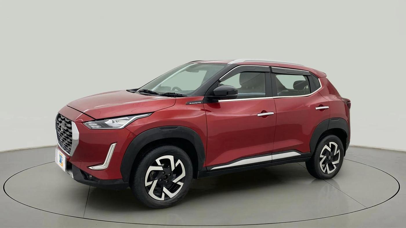 2022 Nissan MAGNITE XV TURBO CVT, Petrol, Automatic, 23,962 km, Left Front Diagonal