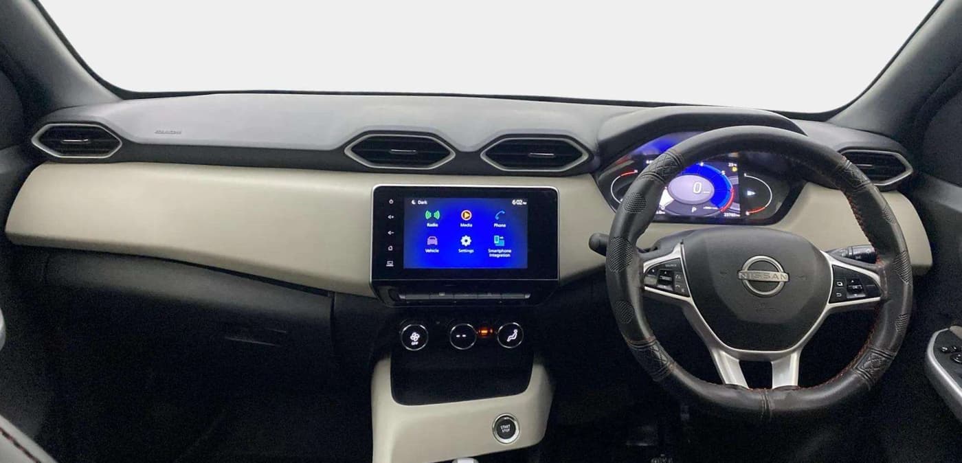 2022 Nissan MAGNITE XV TURBO CVT, Petrol, Automatic, 23,962 km, Dashboard