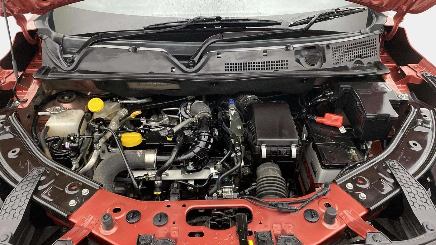 2022 Nissan MAGNITE XV TURBO CVT, Petrol, Automatic, 23,962 km, Engine View