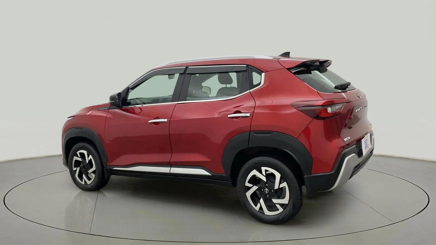 2022 Nissan MAGNITE XV TURBO CVT, Petrol, Automatic, 23,962 km, Left Back Diagonal
