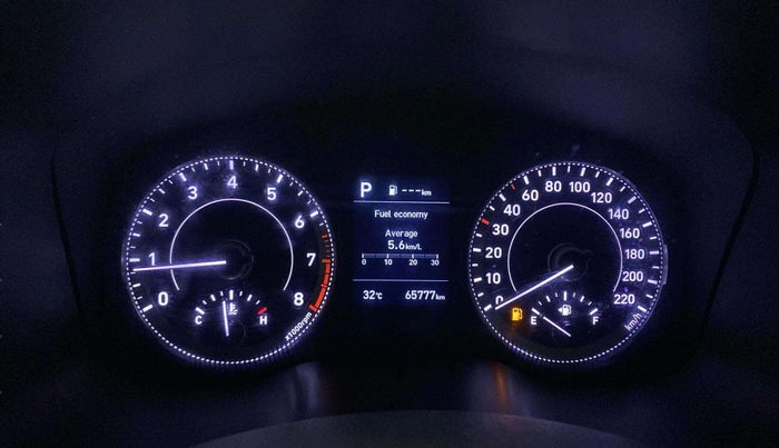 2019 Hyundai VENUE SX PLUS 1.0 TURBO DCT, Petrol, Automatic, 65,777 km, Odometer Image