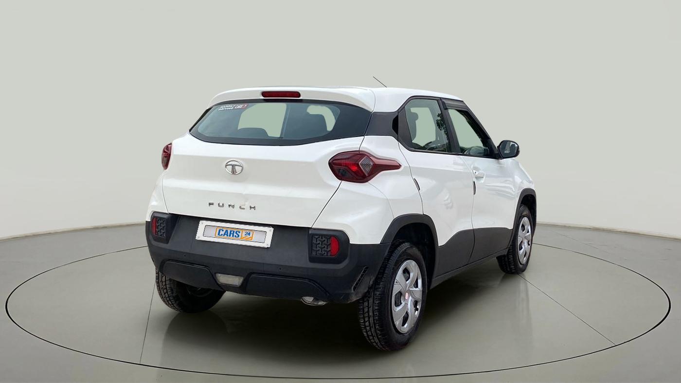 2021 Tata PUNCH ADVENTURE MT, Petrol, Manual, 48,576 km, Right Back Diagonal