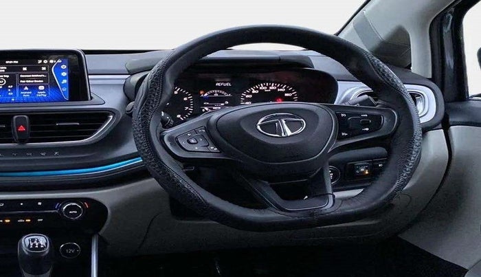 2022 Tata ALTROZ XZ PETROL, CNG, Manual, 30,682 km, Steering Wheel Close Up