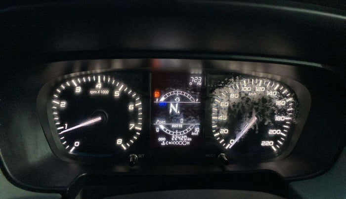 2023 Tata PUNCH ADVENTURE AMT, Petrol, Automatic, 22,343 km, Odometer Image