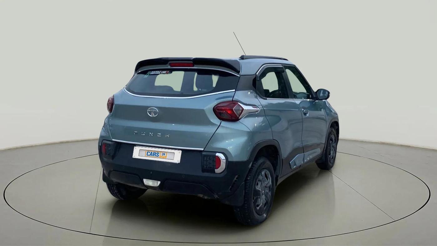 2023 Tata PUNCH ADVENTURE AMT, Petrol, Automatic, 22,343 km, Right Back Diagonal