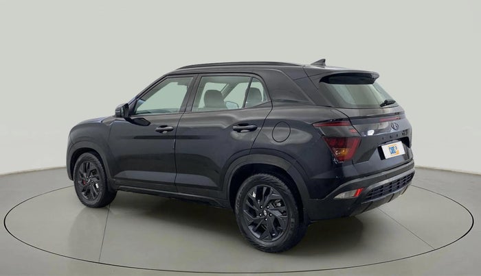2022 Hyundai Creta SX (O) IVT KNIGHT 1.5 PETROL, Petrol, Automatic, 31,576 km, Left Back Diagonal