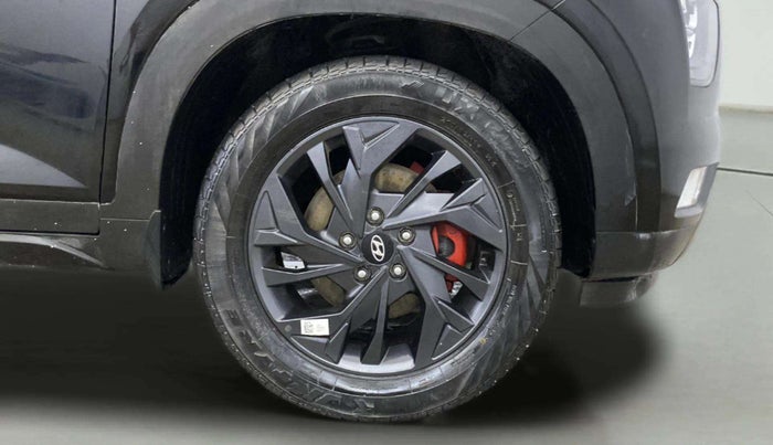 2022 Hyundai Creta SX (O) IVT KNIGHT 1.5 PETROL, Petrol, Automatic, 31,576 km, Right Front Wheel