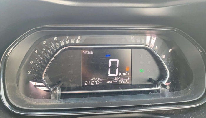 2022 Tata NEXON XZ PLUS PETROL DARK EDITION, Petrol, Manual, 24,111 km, Odometer Image