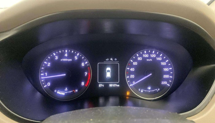 2017 Hyundai Elite i20 ASTA 1.2 (O), Petrol, Manual, 93,080 km, Odometer Image