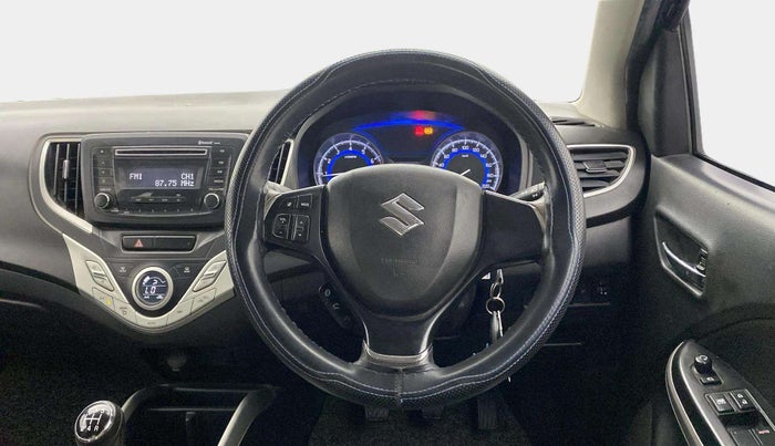 2018 Maruti Baleno DELTA PETROL 1.2, CNG, Manual, 80,971 km, Steering Wheel Close Up