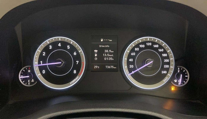 2020 Hyundai Creta S 1.5 PETROL, Petrol, Manual, 73,618 km, Odometer Image