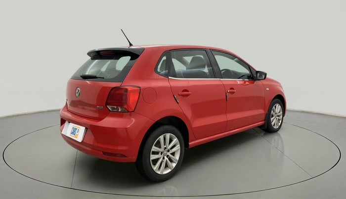 2015 Volkswagen Polo GT TSI AT, Petrol, Automatic, 96,869 km, Right Back Diagonal