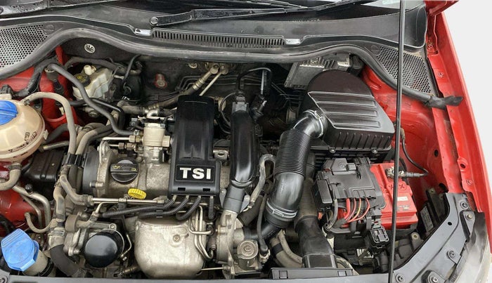 2015 Volkswagen Polo GT TSI AT, Petrol, Automatic, 96,869 km, Engine View - Left