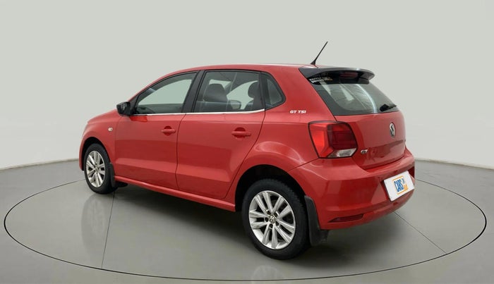 2015 Volkswagen Polo GT TSI AT, Petrol, Automatic, 96,869 km, Left Back Diagonal