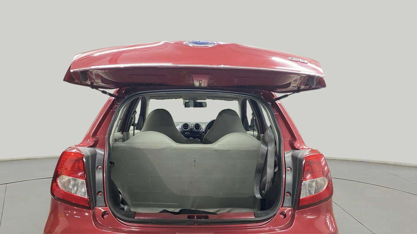 2015 Datsun Go T, Petrol, Manual, 50,579 km, Boot Inside