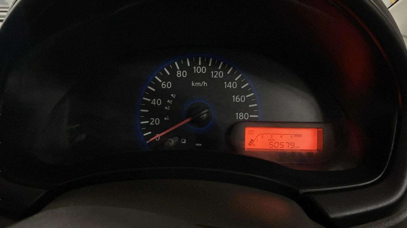 2015 Datsun Go T, Petrol, Manual, 50,579 km, Odometer Image