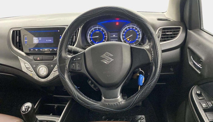 2019 Maruti Baleno DELTA PETROL 1.2, Petrol, Manual, 61,898 km, Steering Wheel Close Up