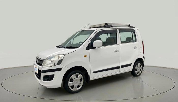 2018 Maruti Wagon R 1.0 VXI AMT, Petrol, Automatic, 27,857 km, Left Front Diagonal