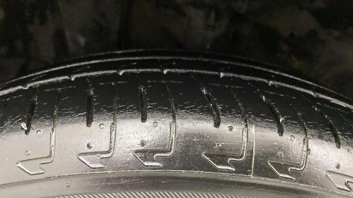 2018 Honda Amaze 1.2L I-VTEC VX, CNG, Manual, 52,841 km, Left Front Tyre Tread