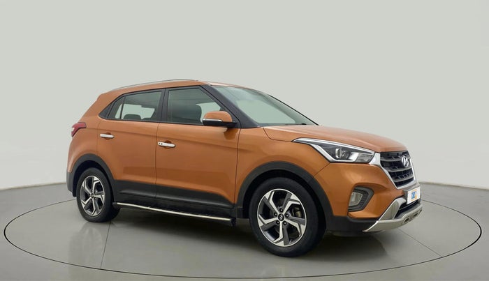 2019 Hyundai Creta SX (O) 1.6 PETROL, Petrol, Manual, 54,481 km, Right Front Diagonal