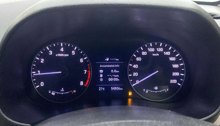 2019 Hyundai Creta SX (O) 1.6 PETROL, Petrol, Manual, 54,481 km, Odometer Image