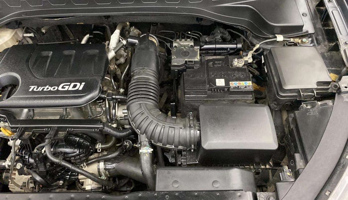 2020 KIA SONET HTX 1.0 IMT, Petrol, Manual, 27,517 km, Engine View - Left