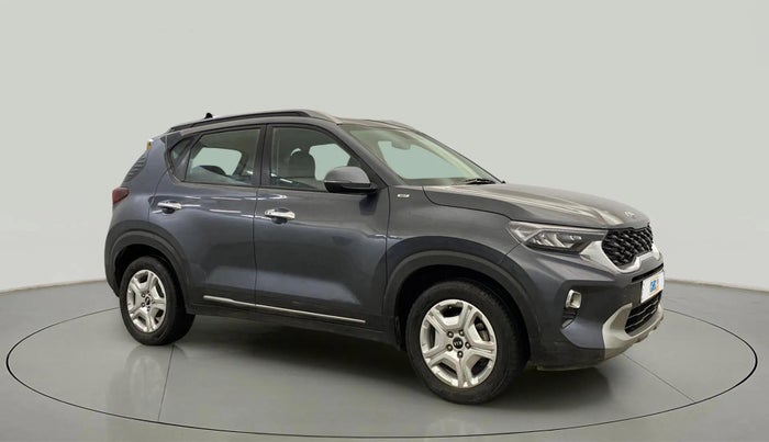 2020 KIA SONET HTX 1.0 IMT, Petrol, Manual, 27,517 km, Right Front Diagonal