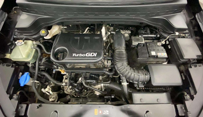 2020 KIA SONET HTX 1.0 IMT, Petrol, Manual, 27,517 km, Engine View