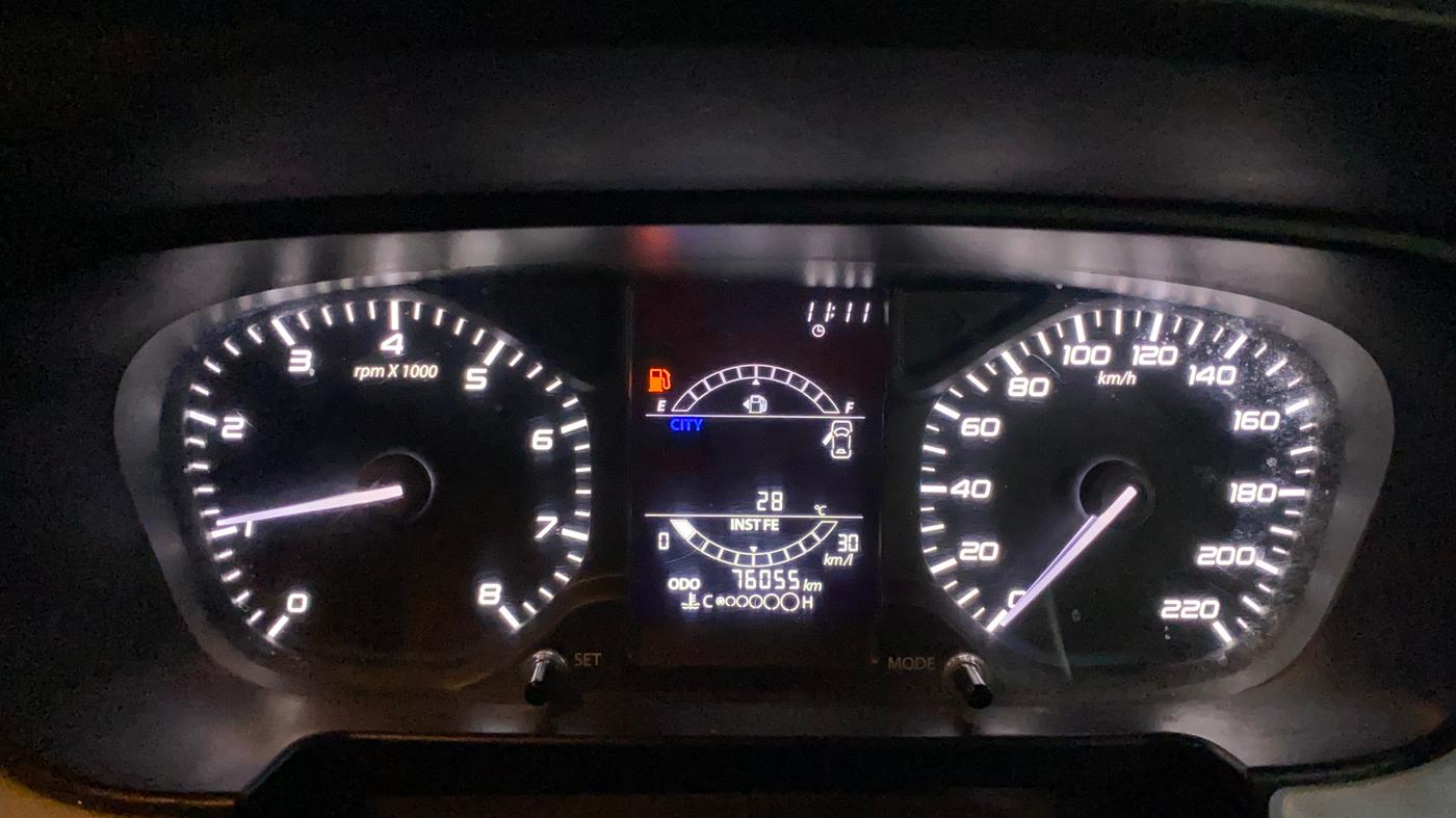 2022 Tata PUNCH ACCOMPLISHED MT, Petrol, Manual, 76,055 km, Odometer Image