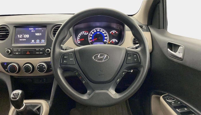 2018 Hyundai Grand i10 SPORTZ 1.2 KAPPA VTVT, CNG, Manual, 51,333 km, Steering Wheel Close Up