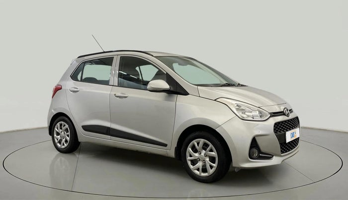 2018 Hyundai Grand i10 SPORTZ 1.2 KAPPA VTVT, CNG, Manual, 51,333 km, Right Front Diagonal