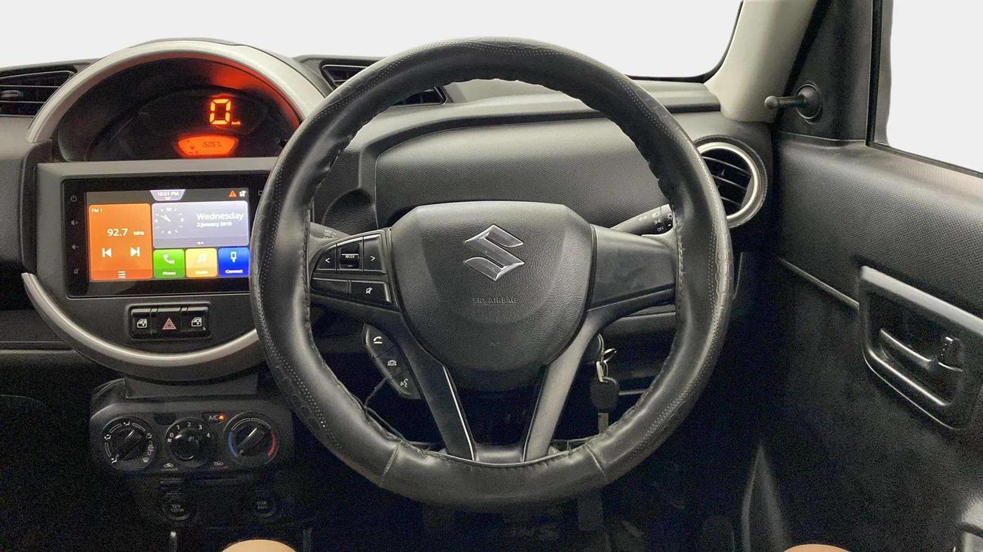 2021 Maruti S PRESSO VXI+, Petrol, Manual, 15,107 km, Steering Wheel Close Up