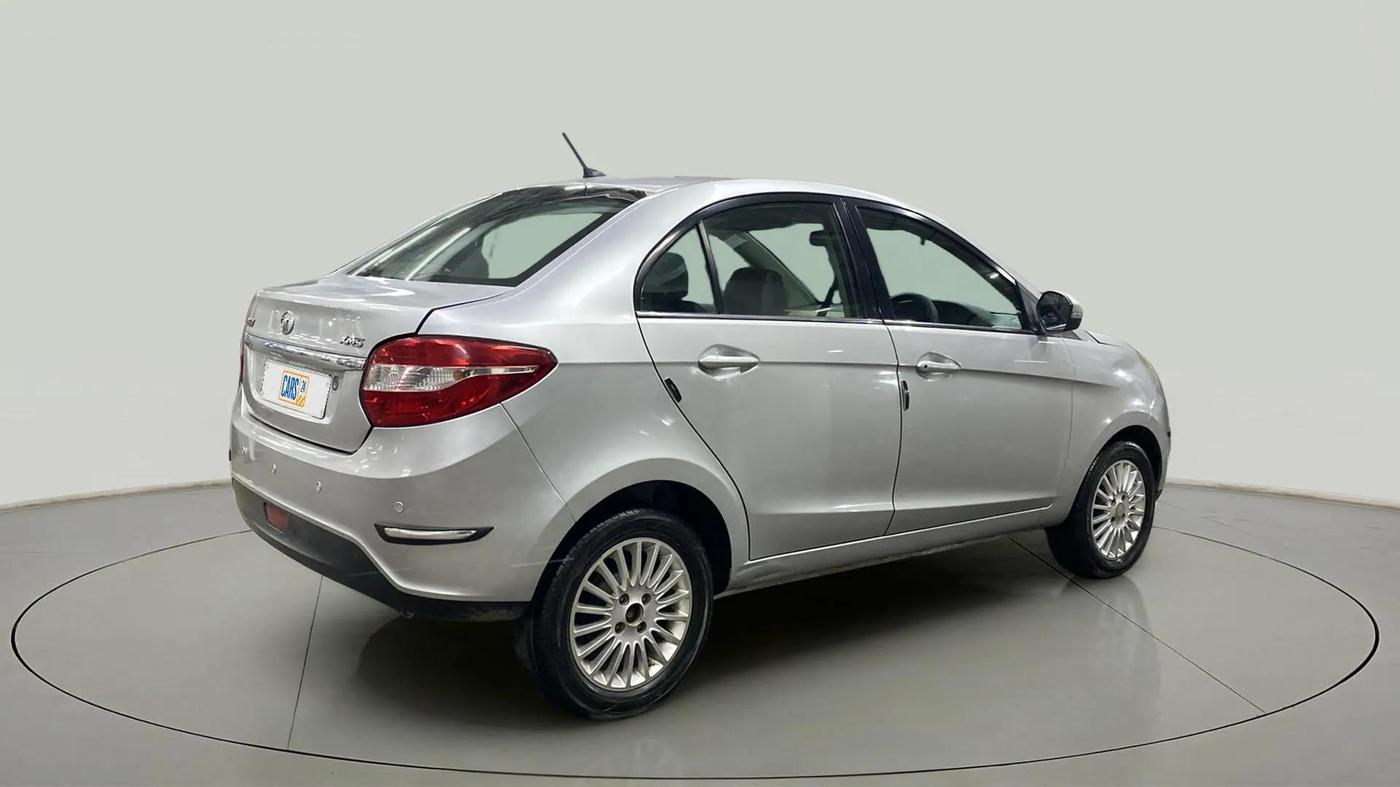 2014 Tata Zest XMS PETROL, Petrol, Manual, 89,993 km, Right Back Diagonal