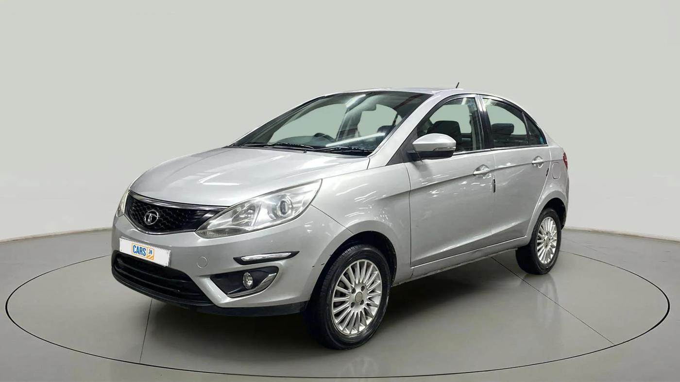 2014 Tata Zest XMS PETROL, Petrol, Manual, 89,993 km, Left Front Diagonal