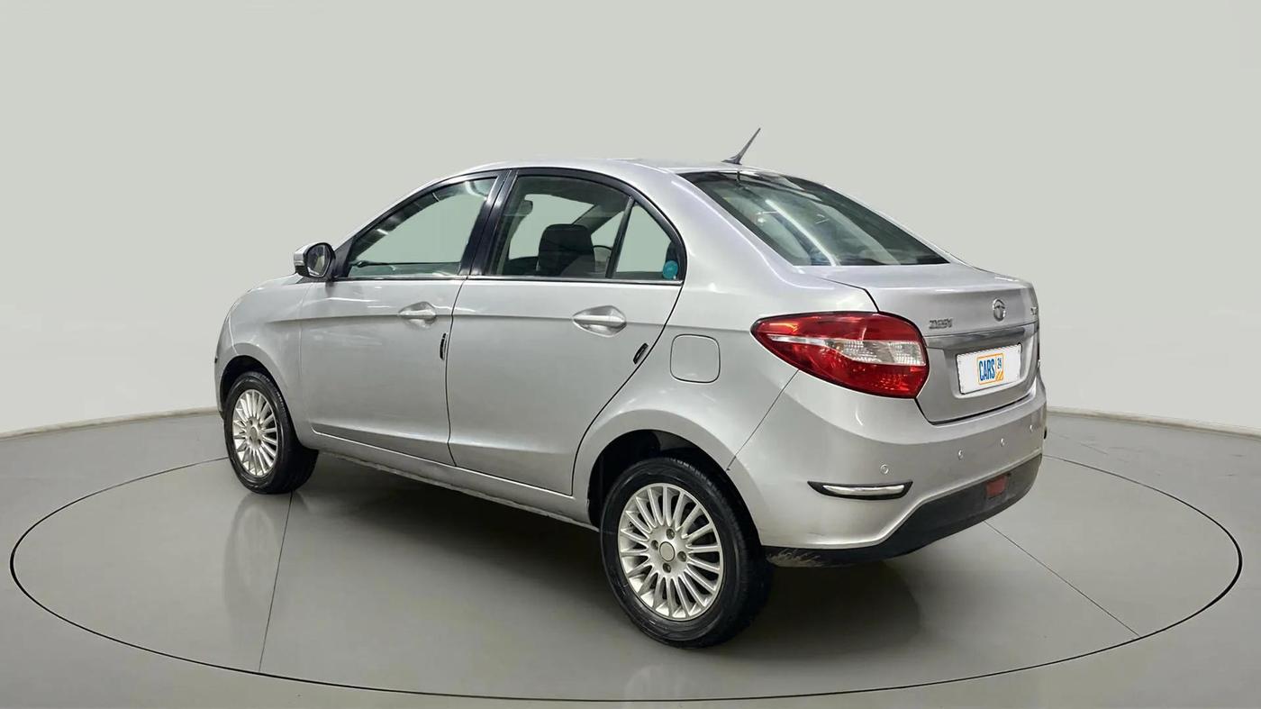 2014 Tata Zest XMS PETROL, Petrol, Manual, 89,993 km, Left Back Diagonal