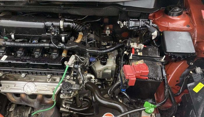 2023 Maruti Swift VXI AMT, Petrol, Automatic, 74,262 km, Engine View - Left