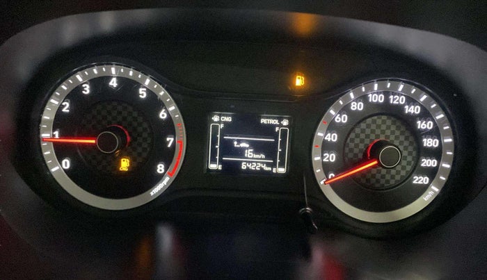 2020 Hyundai AURA S 1.2 CNG, CNG, Manual, 64,184 km, Odometer Image