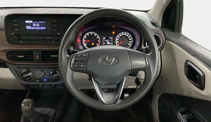 2020 Hyundai AURA S 1.2 CNG, CNG, Manual, 64,184 km, Steering Wheel Close Up