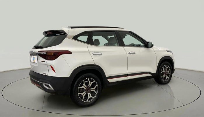 2021 KIA SELTOS GTX (O) 1.4 PETROL, Petrol, Manual, 45,667 km, Right Back Diagonal