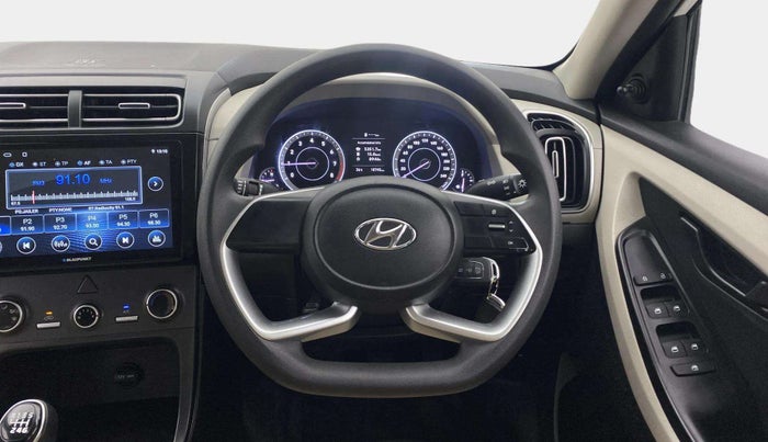 2022 Hyundai Creta E 1.5 PETROL, Petrol, Manual, 18,741 km, Steering Wheel Close Up
