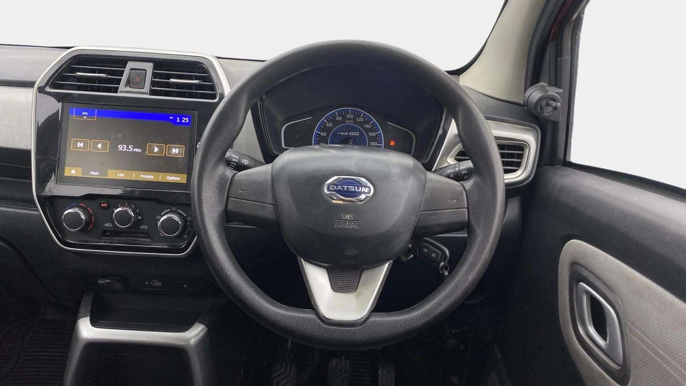 2021 Datsun Redi Go T(O), Petrol, Manual, 28,757 km, Steering Wheel Close Up