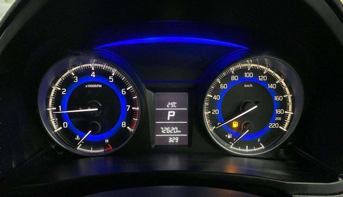 2016 Maruti Baleno DELTA CVT PETROL 1.2, Petrol, Automatic, 72,604 km, Odometer Image