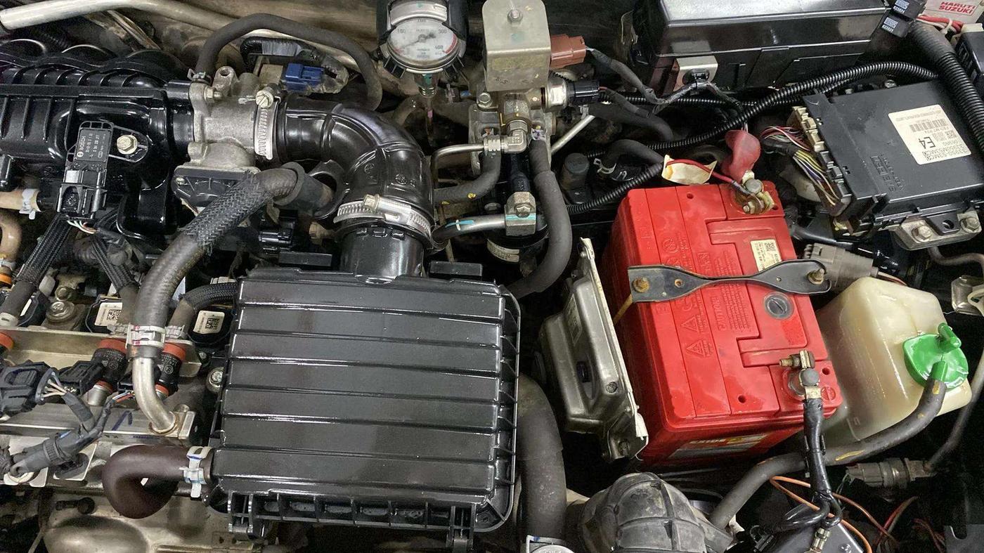 2020 Maruti Alto LXI CNG, CNG, Manual, 48,885 km, Engine View - Left