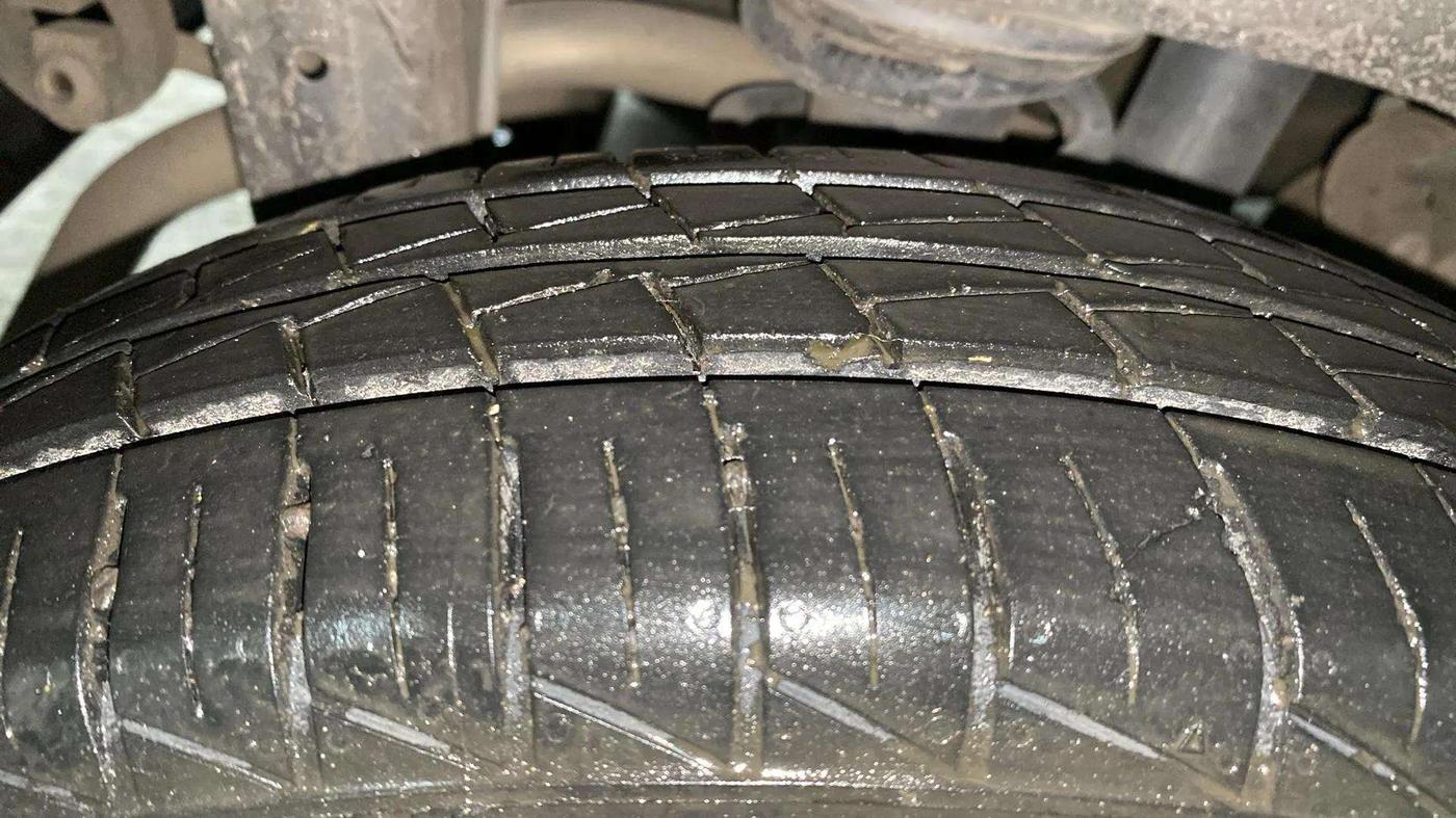 2020 Maruti Alto LXI CNG, CNG, Manual, 48,885 km, Right Rear Tyre Tread