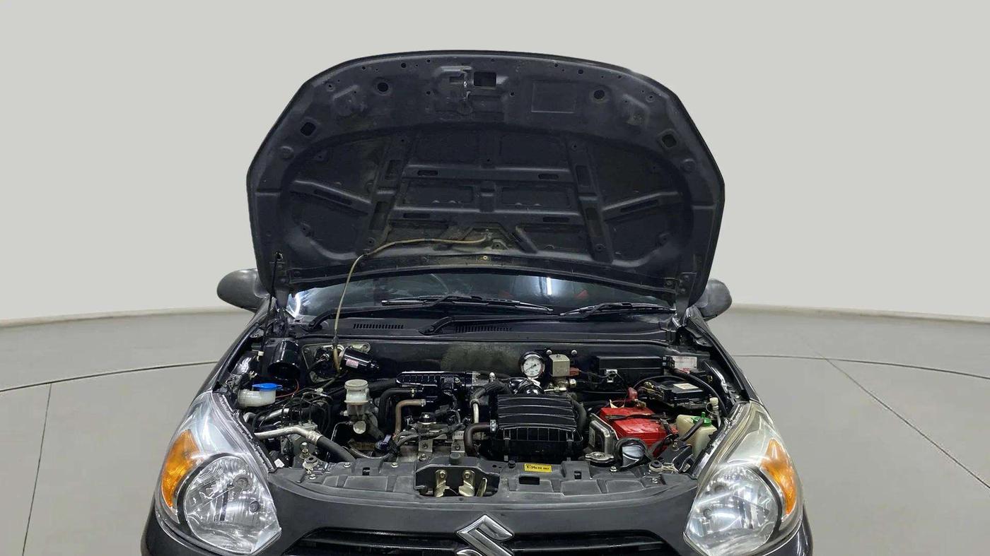 2020 Maruti Alto LXI CNG, CNG, Manual, 48,885 km, Open Bonet