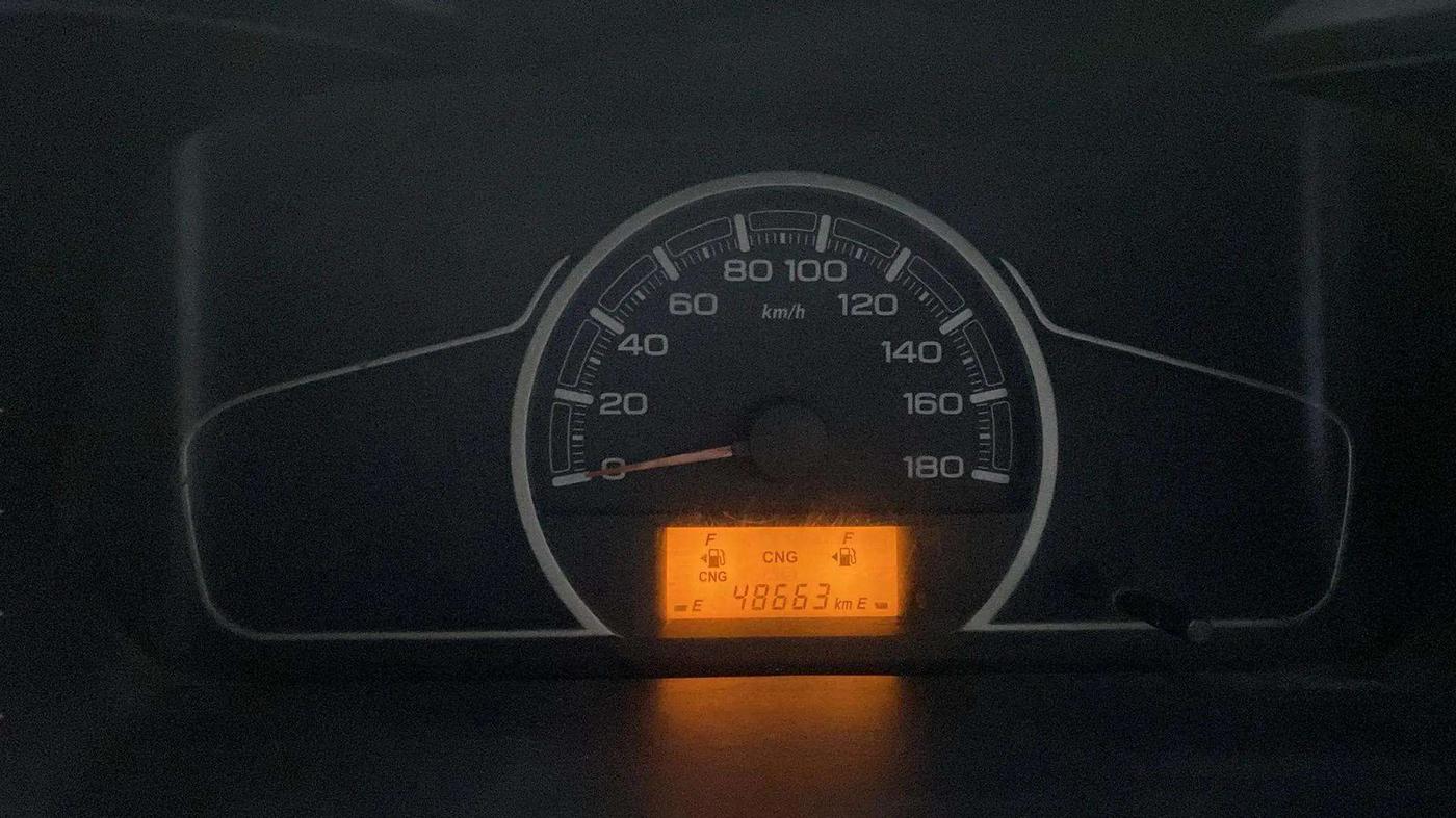 2020 Maruti Alto LXI CNG, CNG, Manual, 48,885 km, Odometer Image