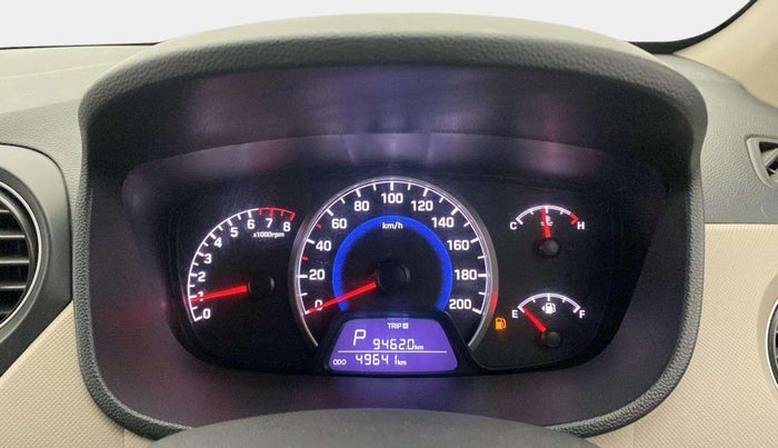 2017 Hyundai Grand i10 SPORTZ (O) AT 1.2 KAPPA VTVT, Petrol, Automatic, 49,630 km, Odometer Image