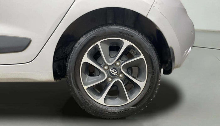2017 Hyundai Grand i10 SPORTZ (O) AT 1.2 KAPPA VTVT, Petrol, Automatic, 49,630 km, Left Rear Wheel