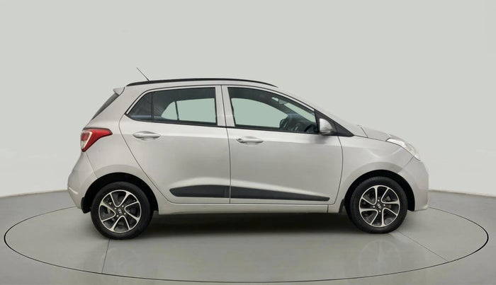 2017 Hyundai Grand i10 SPORTZ (O) AT 1.2 KAPPA VTVT, Petrol, Automatic, 49,630 km, Right Side View
